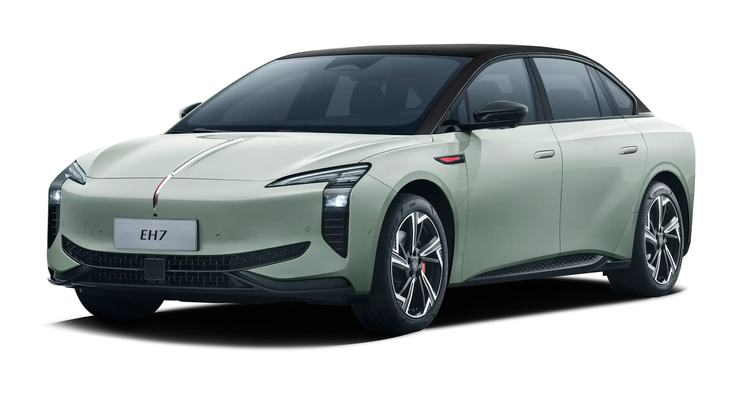 EH7_transparent_Green Hongqi EH7