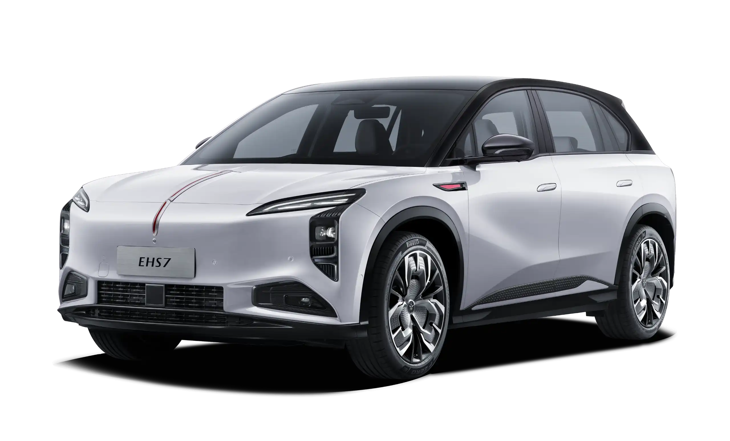 EHS7_transparent_White Hongqi EHS7