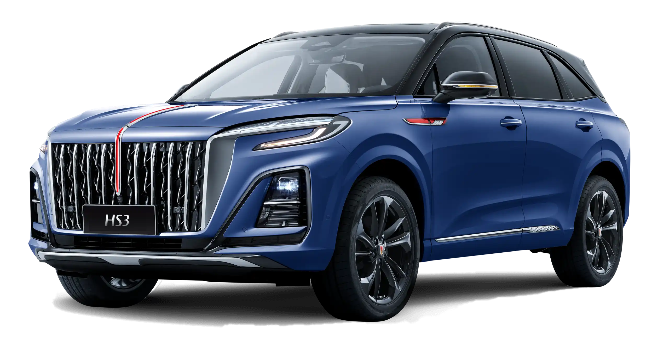 Hongqi_HS3_Blue Hongqi HS3