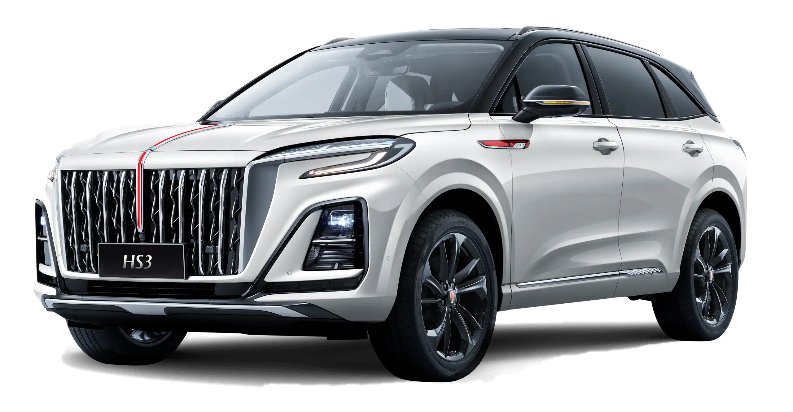 Hongqi_HS3_White Hongqi HS3